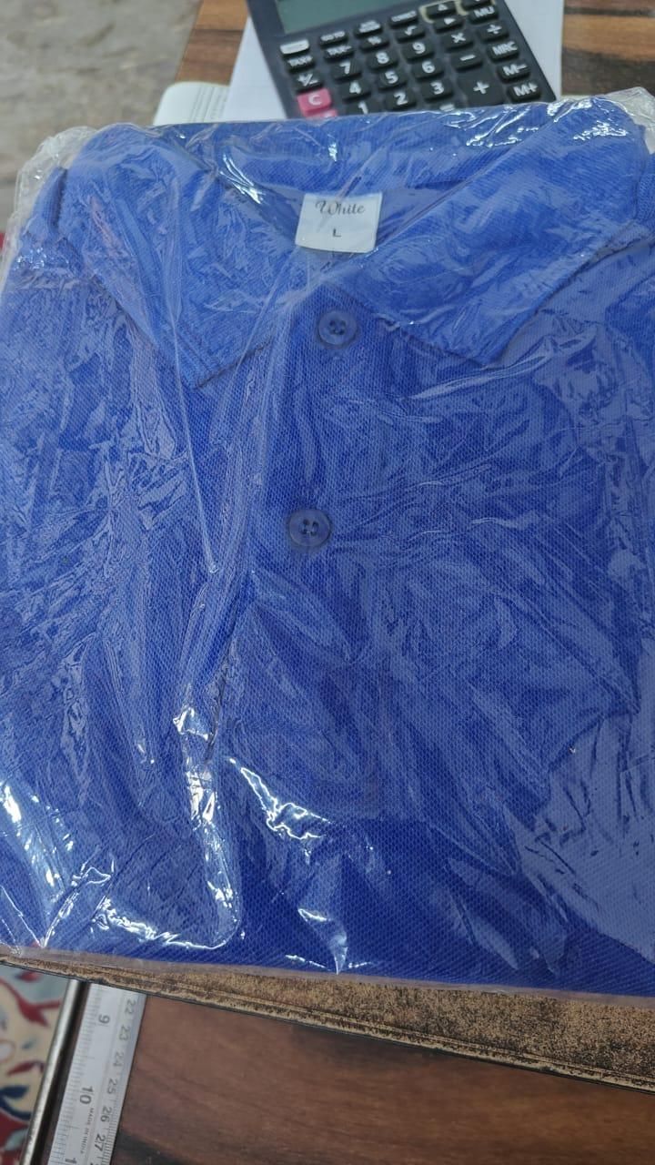 Poly Matte Solid Half Sleeves Men Polo T-Shirt (Pack Of 4)